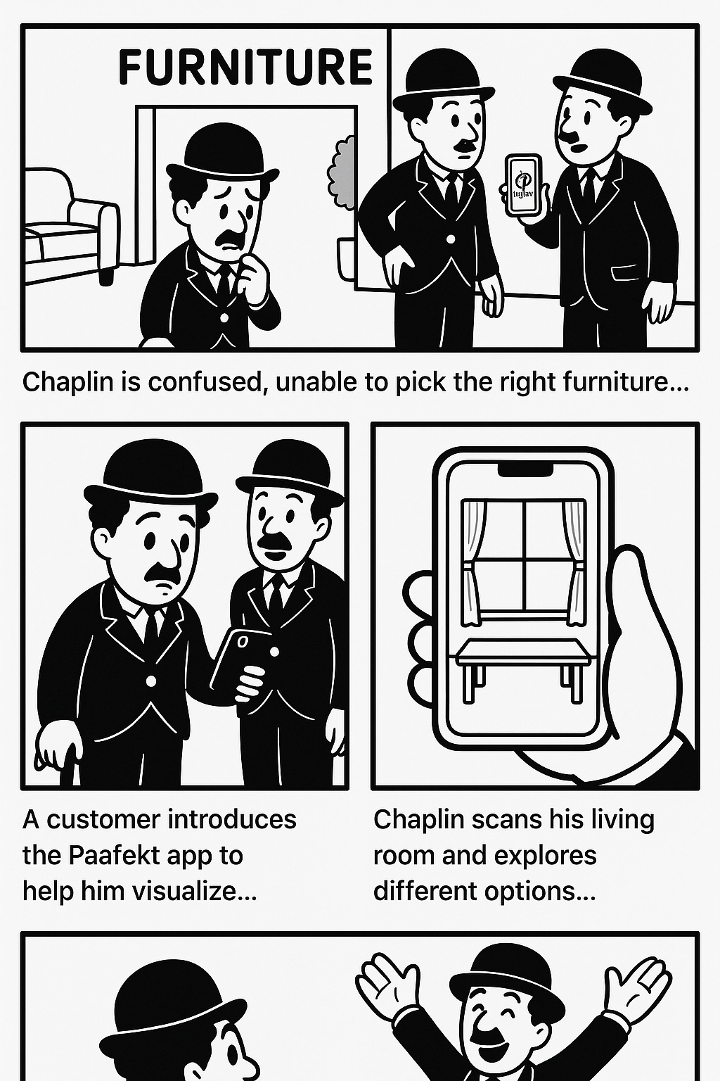 In-Store Experience by Charlie Chaplin